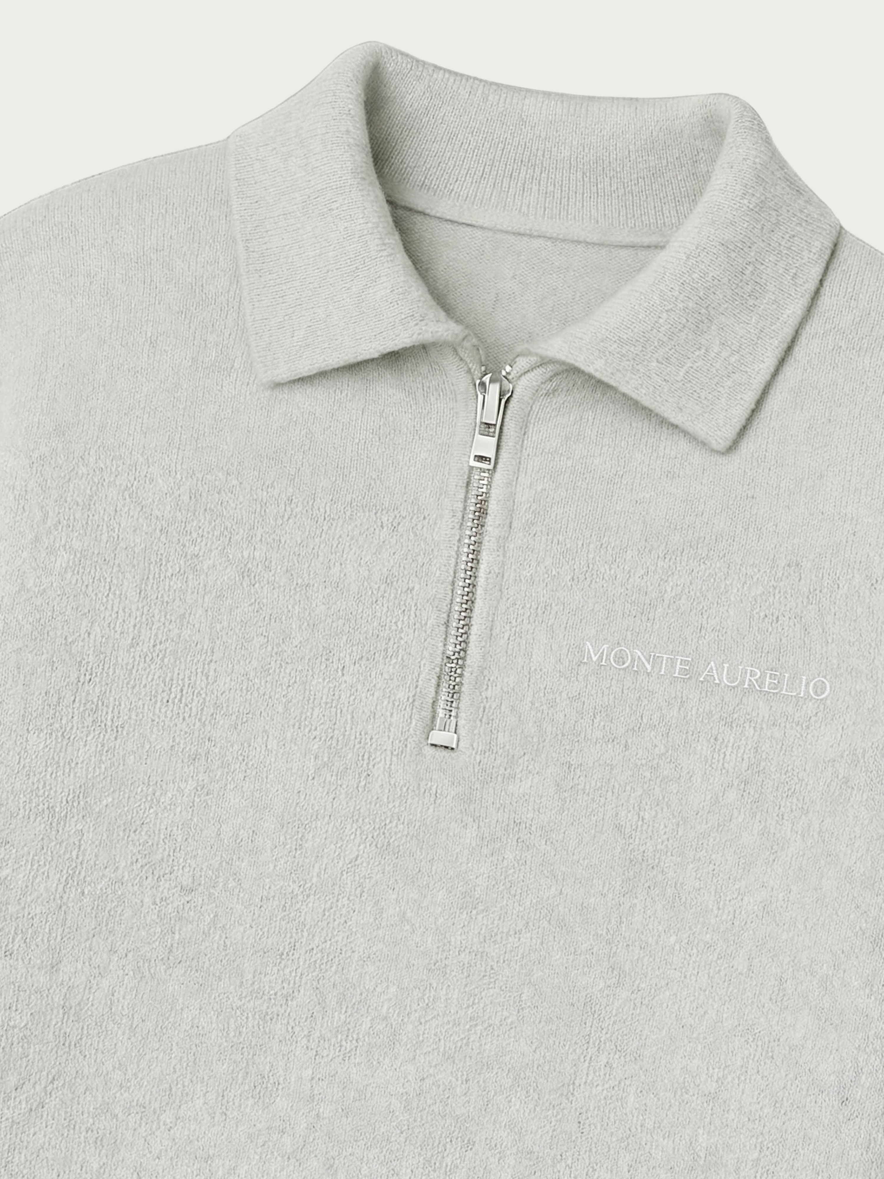 Wool Half Zip Sweater