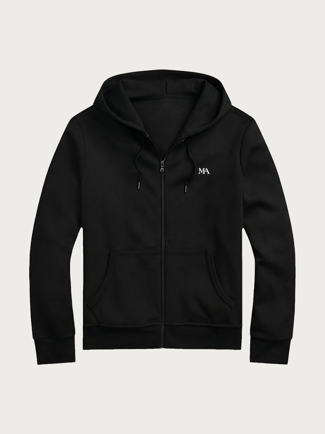 Low Zipper Hoodie
