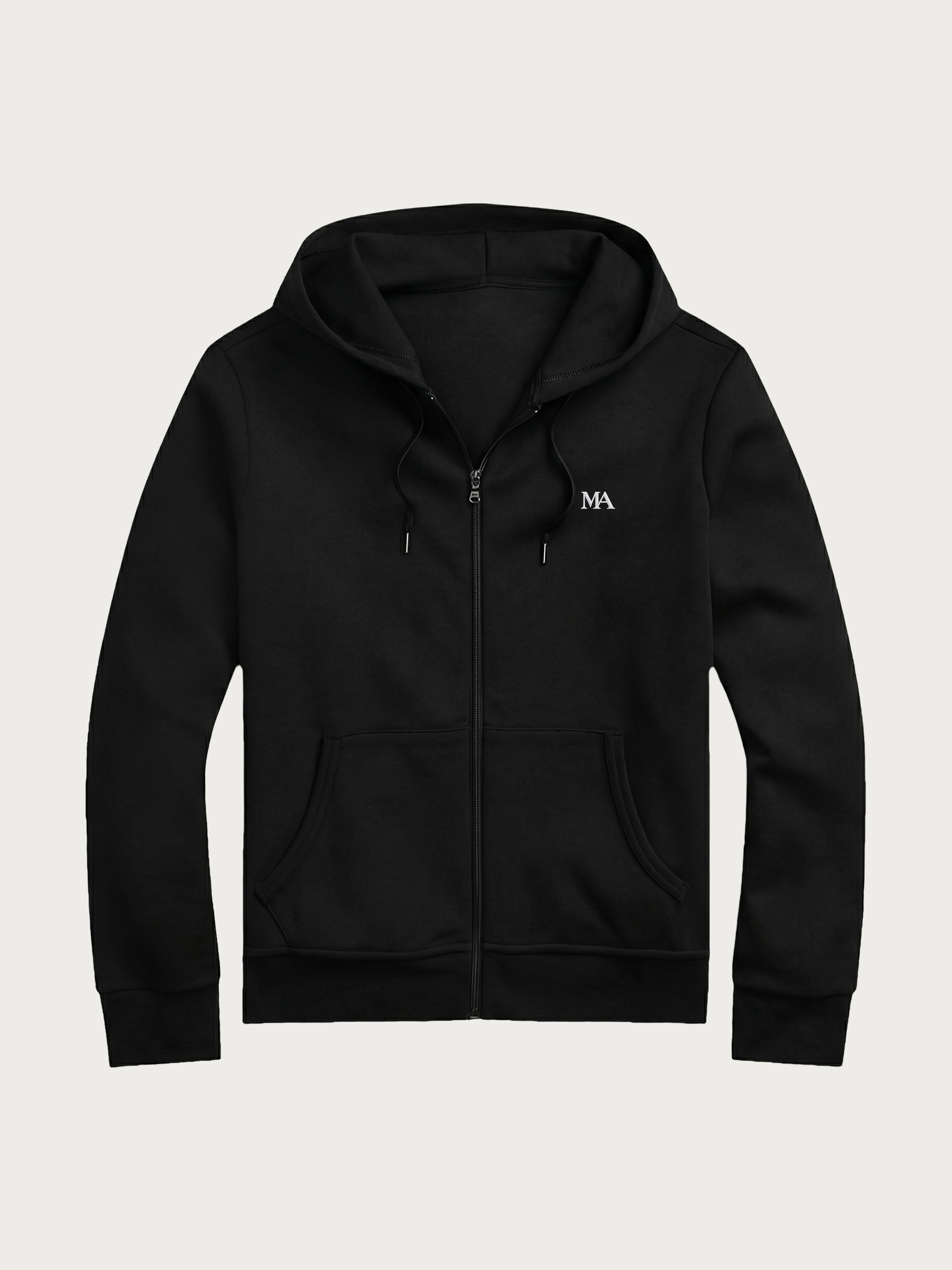 Low Zipper Hoodie