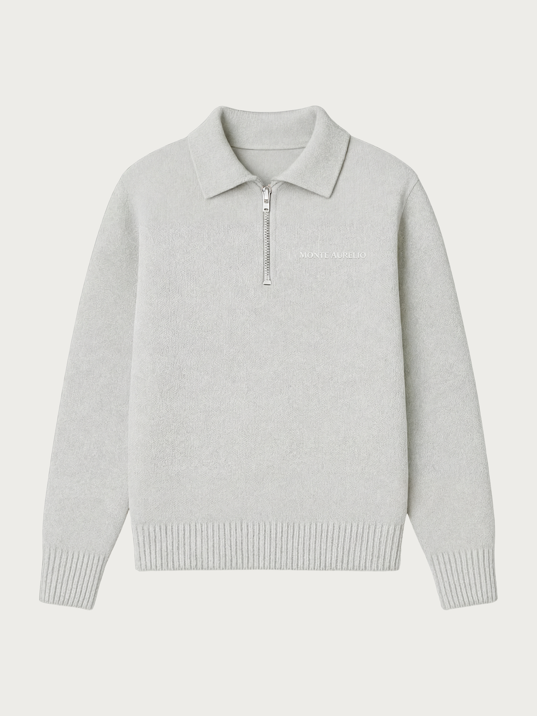 Wool Half Zip Sweater