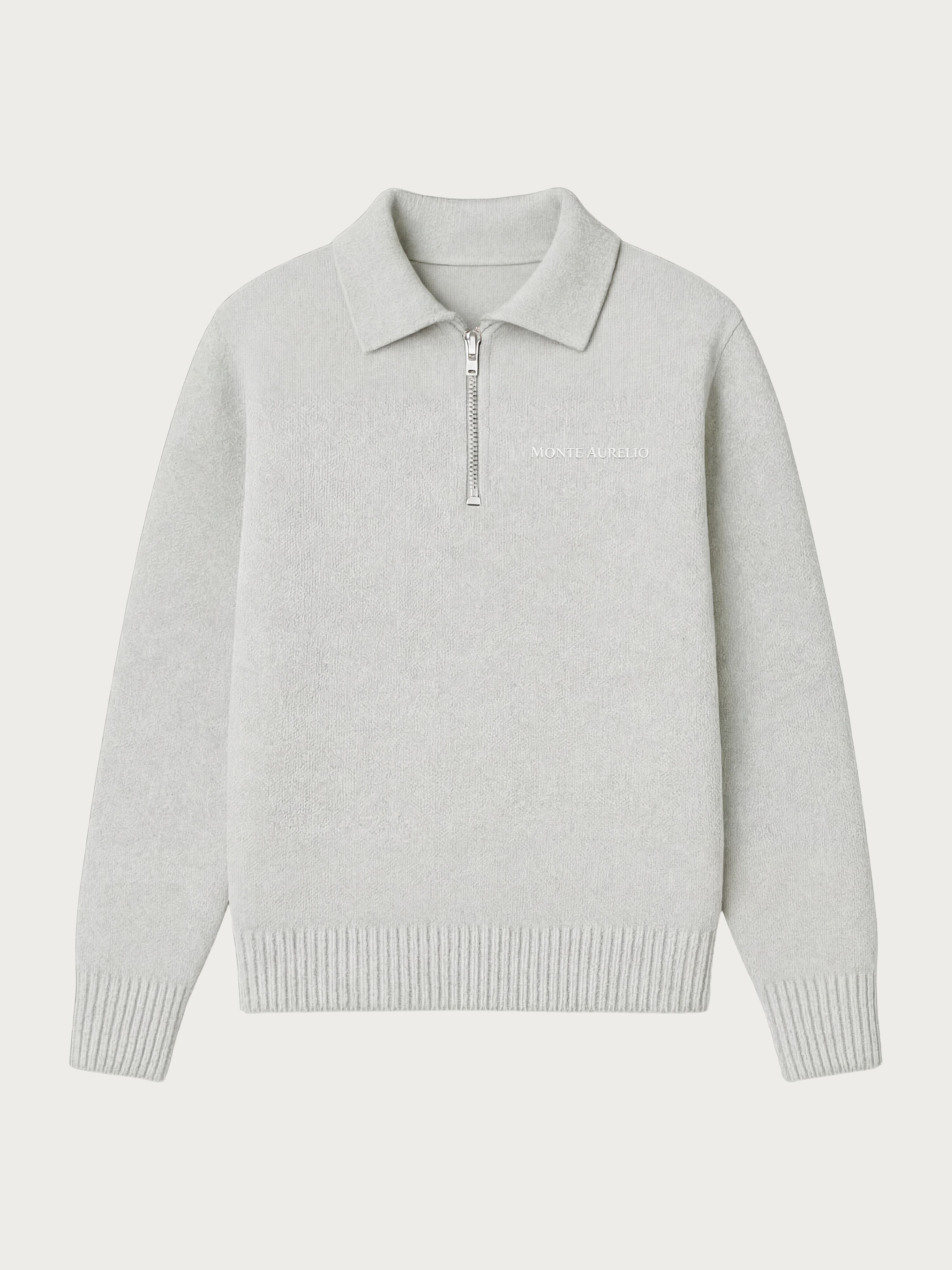 Wool Half Zip Sweater
