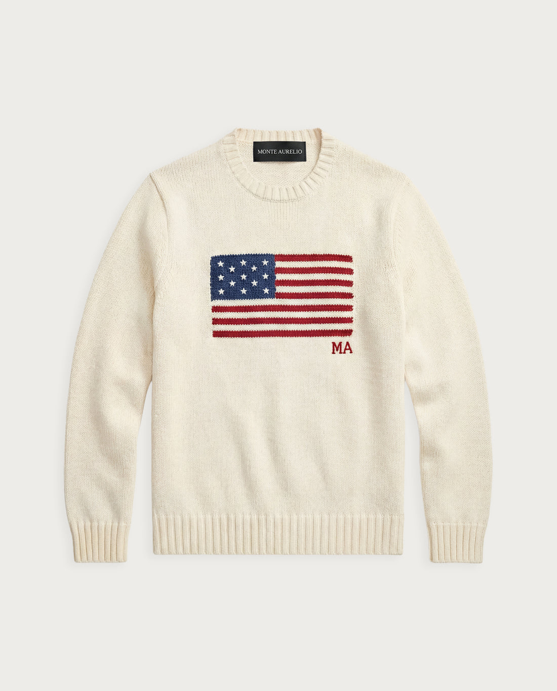 US Flag Knit Sweater